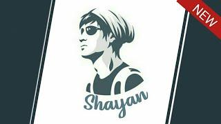 Make A Logo Like This | Shayan Tech