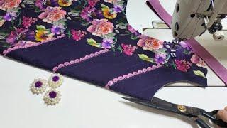 Very Easy and Unique Kurti Nack Design Cutting And Stitching | New Pakistani Neck Design 2025