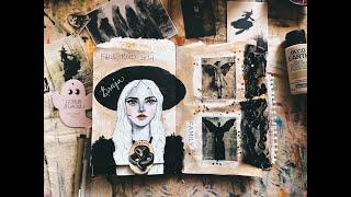 Witchy Art Journaling, Fall Mood Board Inspiration