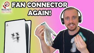 Broken PS5 Disaster Self Clean gone wrong - Fan Connector repair again!
