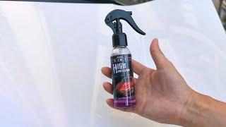 High Protection 3 in 1 Quick Car Coating Spray Review - Does It Really Work?