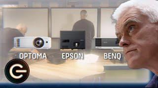 Short Throw Projectors Reviewed: Optoma vs Epson vs BenQ | The Gadget Show