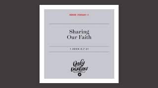 Sharing Our Faith - Daily Devotion