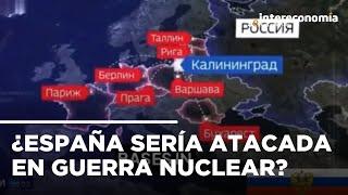 Estos son los países europeos a los que llegará la Guerra Nuclear: "Bastaría con tres misiles"