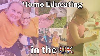 What Home educating looks likes in the UK - A day in the life. Mum of 3!