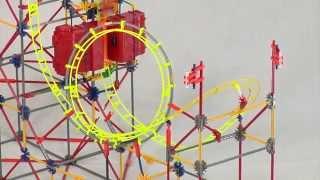 K'NEX Sky Sprinter Roller Coaster Building Set