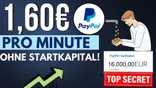1,60€ PRO MINUTE VERDIENEN Online Geld verdienen ohne Startkapital als Anfänger (2024)