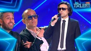 The new JULIO IGLESIAS revolutionizes Dani and Risto | Auditions 10 | Spain's Got Talent 7 (2021)