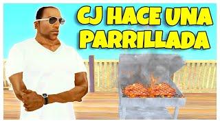 GTA San Andreas Loquendo - CJ Hace una Parrillada