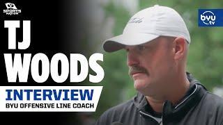 TJ Woods talks BYU's Improving Offense and Fall Camp