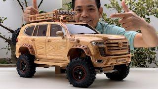 The upgraded version of the Toyota Land Cruiser LC300 - Woodworking Art