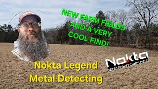 Metal Detecting A new Hay field with a very cool piece of #history found!