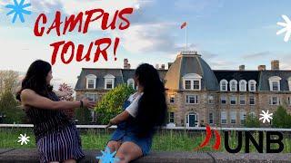 My University Tour | University of NEW BRUNSWICK | Canadian University | OJASWI JOSHI