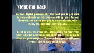 Digital Photography Tips - 5 Tips To Avoid Flash Blowout