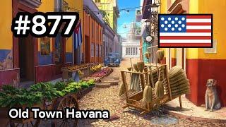 #877  (4-1-2) - Old Town Havana - June's Journey