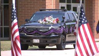 Funeral held for K-9 officer killed in west suburban shootout