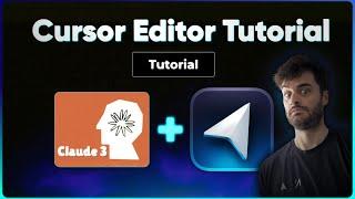 Cursor + Claude Sonnet 3.5 tutorial #codeeditor #ai #claudeai  | Gui Bibeau