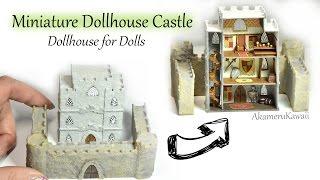 Miniature Dollhouse Castle - 1:144 scale craft tutorial