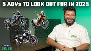 Top 5 Upcoming ADV Bikes In 2025 | KTM 390 Adventure, Royal Enfield Scram 440,  And More