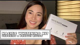 Nacific Whitening Kit (UNBOXING + PRODUCT REVIEW) | Paula Peachie