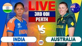 Live: Australia Women vs India Women | 3rd ODI | Live Cricket Score & Commentary