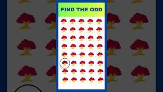 Find the odd . #puzzle #emojichallenge #emojigame #puzzle for brain sharpness  #ODD ONE OUT