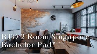 Home Tour BTO 2 Room Singapore Bachelor Pad