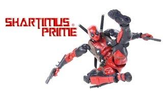 Revoltech Deadpool 6 Inch Amazing Yamaguchi Figure Complex Marvel Import Comic Figure Review