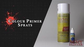 Colour Primer Sprays