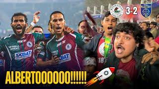 Alberto Scored A Late Winner | Mohun Bagan Defeat Kerala Blasters 3-2 At Salt Lake | Matchday Vlog