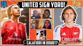 Manchester United SIGN Leny Yoro! | Calafiori Deal STALLED | Doue to Spurs OFF