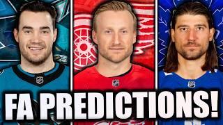 Predicting Where EVERY NHL Free Agent Signs!