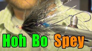 Hoh Bo Spey Steelhead Streamer Fly Tying Instructions & How To Tie Tutorial