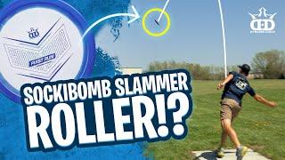 How can Ricky do THIS with his slammer? | Sockibomb Slammer ONLY round! (In 40mph winds!)