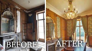 FULL CHATEAU DINING ROOM RENOVATION, Before & After in 10 minutes!
