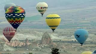 In volo sulla Cappadocia