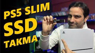 PS5 SLIM SSD TAKMA | PS5 SSD ÖNERİSİ | PS5 KAPAK ÇIKARMA | PS5 SLIM DİSK SÜRÜCÜ TAKMA, PS5 SSD TAKMA