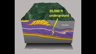 What lies buried 20,000 feet under the Appalachian Mountains?