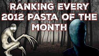 Ranking Every Pasta of the month Winner in 2012