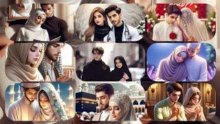 Most Stylish Cartoon Couple dps\\ Cute Cartoon WhatsApp dp \ Awesome couple #hijabigirluzz