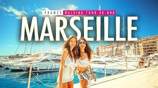 Exploring Marseille, France | 4k60 HDR Walking Tour | European Walking Tours