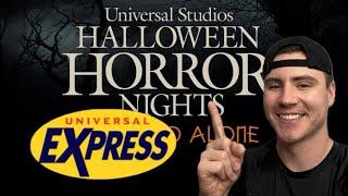 Testing The Express Pass At Halloween Horror Nights