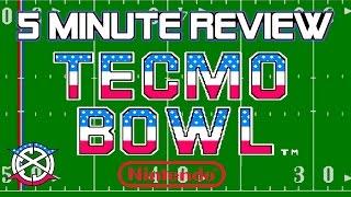 Tecmo Bowl on NES (5 Minute Review by ICC) #5mReview