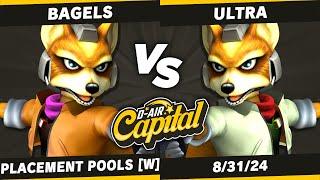 D-AIR CAPITAL - BAGELS (Red Fox) VS. Ultra (Fox) - Placement Pools [W]