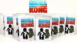 Lego Godzilla vs Kong mocs - 16 Pack Opening! Custom Blind Bags ( Knock off) DIY & Crafts