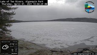 Algonquin Park Ice Out Time Lapse (www.algonquinpark.on.ca)