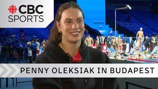 Penny Oleksiak on her short course swimming approach, expectations at World Aquatics in Budapest