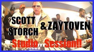 Scott Storch & Zaytoven　 Beats Cooking Epic studio session. #viral