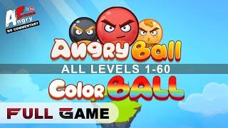 Angry Ball (Color Ball) - FULL GAME (all levels 1-60) / Gameplay Walkthrough