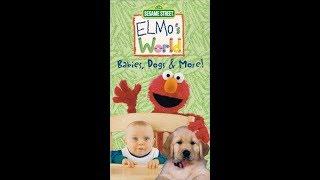 Elmo's World: Babies, Dogs & More (2000 VHS) (Full Screen)